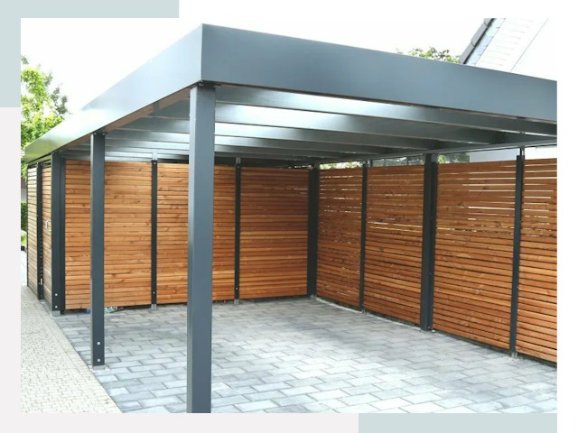 Навесы для парковки в Железногорске