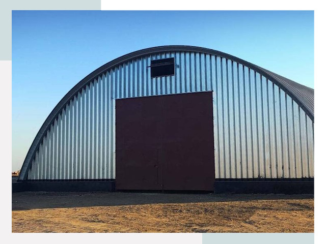 Арочные ангары в Железногорске