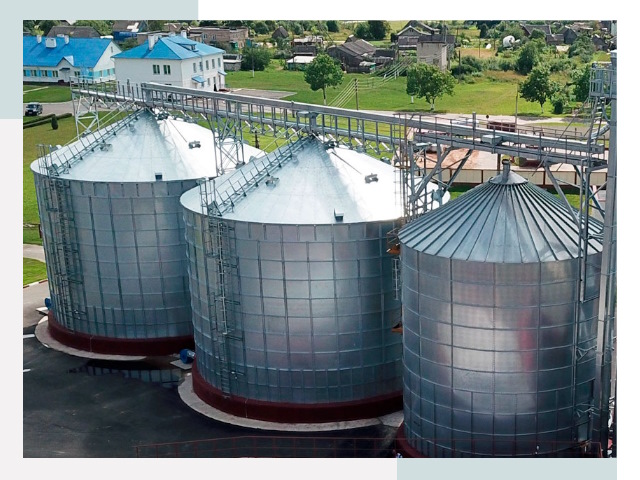 Металлические силосы в Железногорске