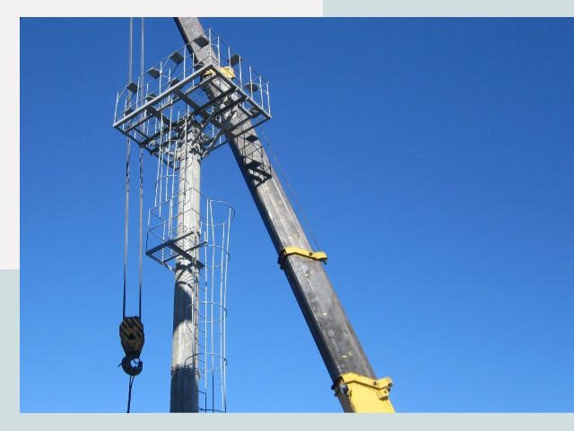 Монтаж осветительных мачт в Железногорск от 620 руб.