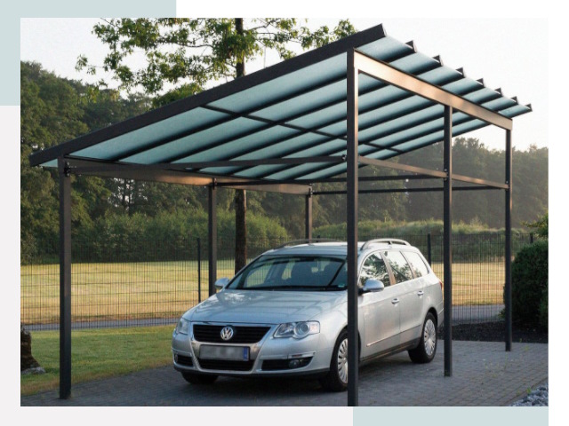 Навесы для автомобилей в Железногорске