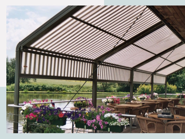 Элегантные навесы для кафе от 620 руб в Железногорск
