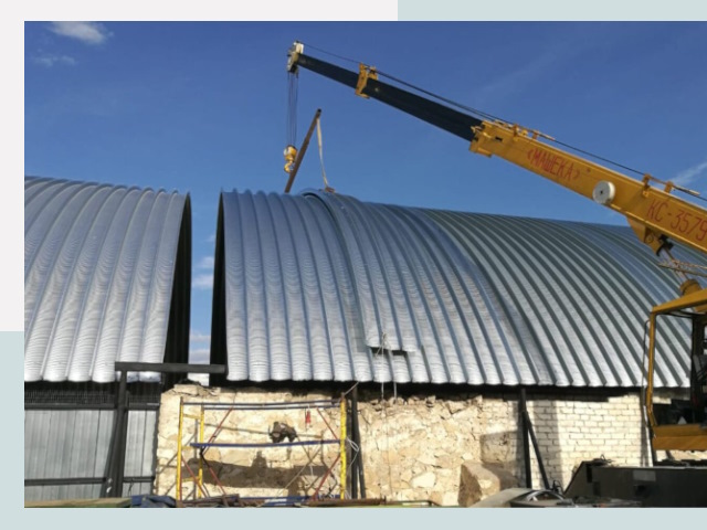 Реконструкция ангаров в Железногорске от 620 руб.