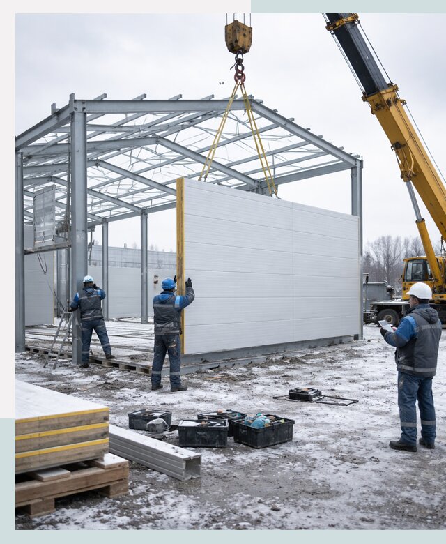Строительство холодильных складов под ключ в Железногорске