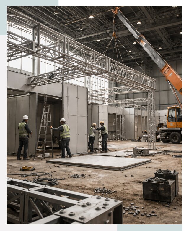 Строительство выставочных павильонов в Железногорске от 36180 р.| СтальСтрой-Жлр